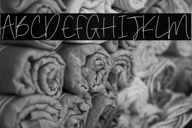 Simone Kimber Font examples