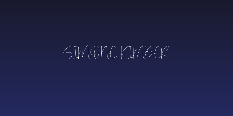 Simone Kimber Social Header