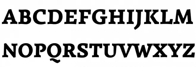 Simonetta-BlackItalic 字体 大写