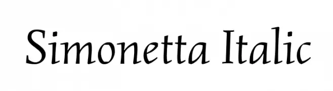 Simonetta Italic  baixar fontes gratis