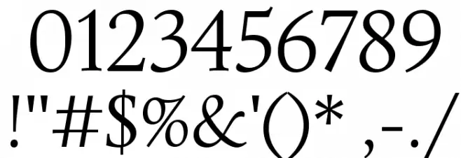 Simonetta Font OTHER CHARS