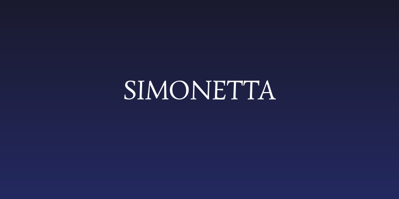 Simonetta Social Header