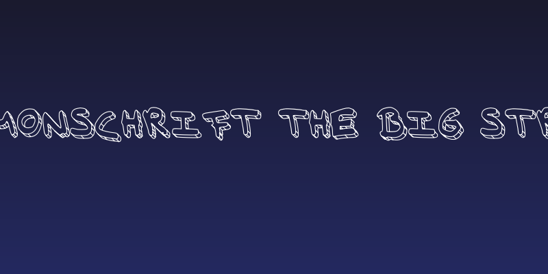 Simonschrift The Big Strip Social Header