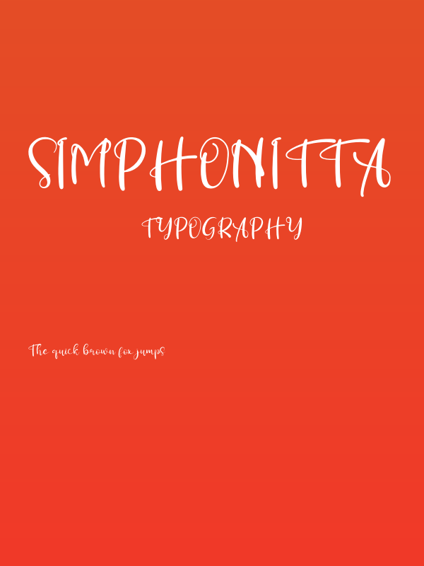 Simphonitta Poster