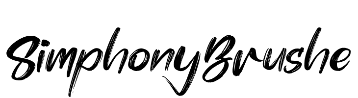 Simphony Brushe  لخطوط تنزيل