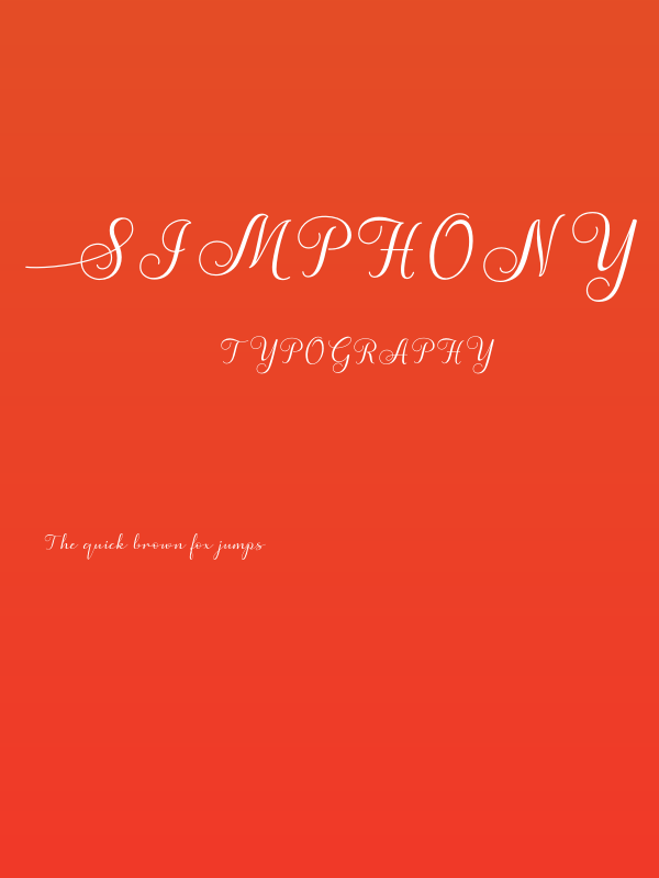 Simphony Poster