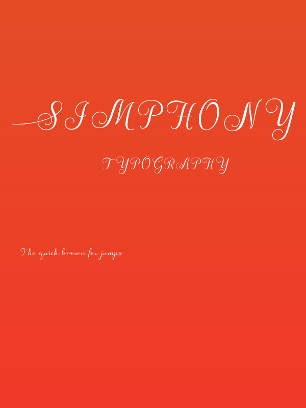 Simphony Poster