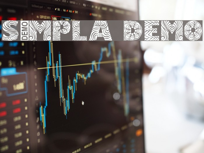 Simpla Demo Font examples
