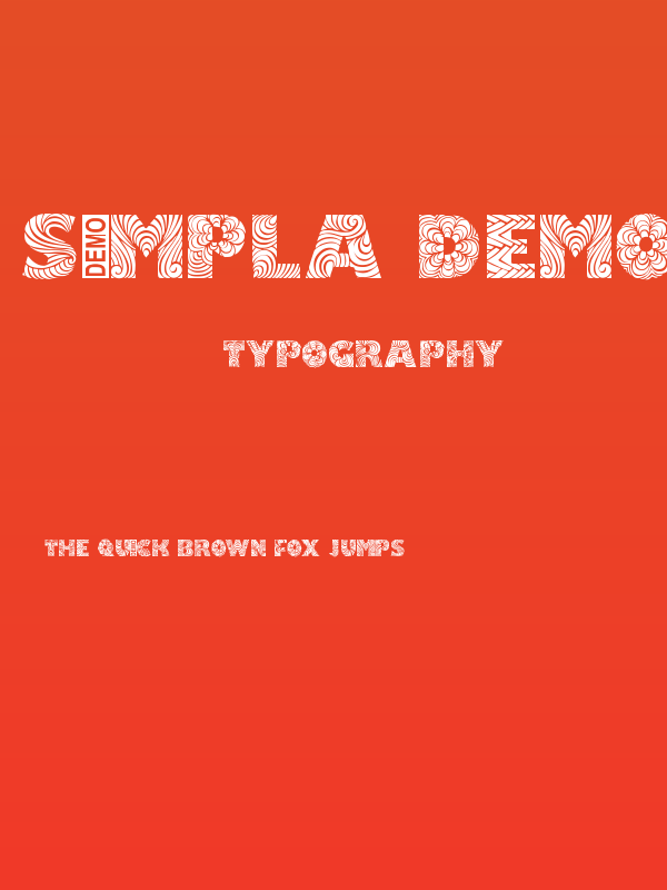 Simpla Demo Poster