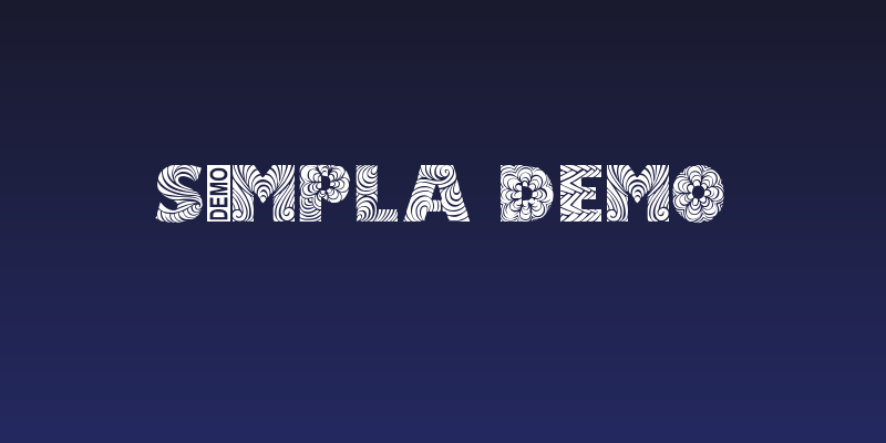 Simpla Demo Social Header
