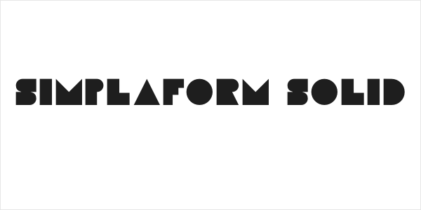 Simplaform Solid Logo