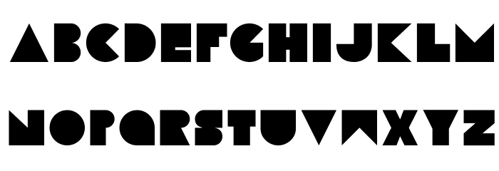 Simplaform Solid Font LOWERCASE