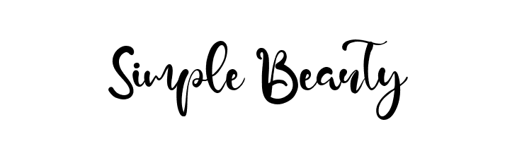 Simple Beauty  Frei Schriftart Herunterladen
