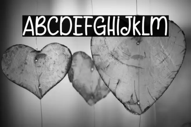 Simple Black خط examples