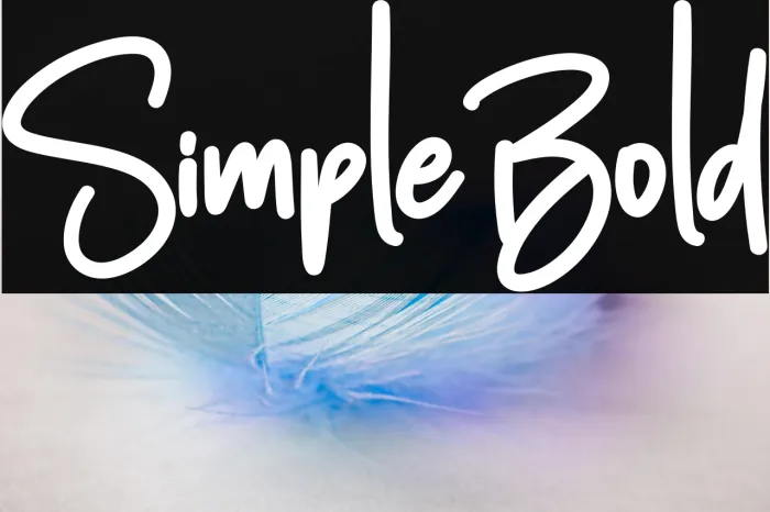 Simple Bold Example 2