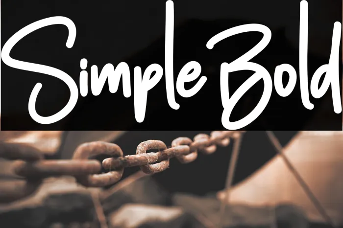 Simple Bold Example 3