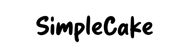 Simple Cake  Descarca Fonturi Gratis