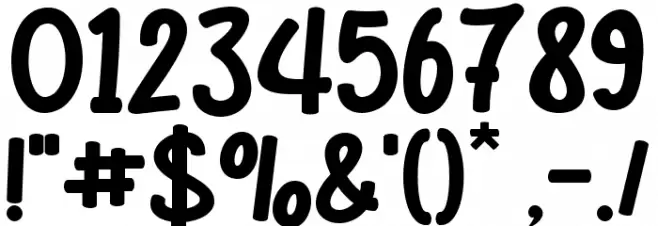 Simple Christmas - Personal use خط محارف أخرى