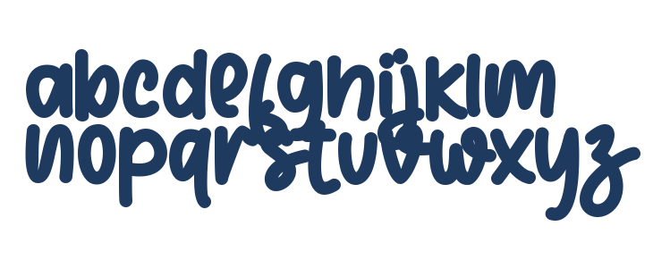 Simple Christmas - Personal use Lowercase