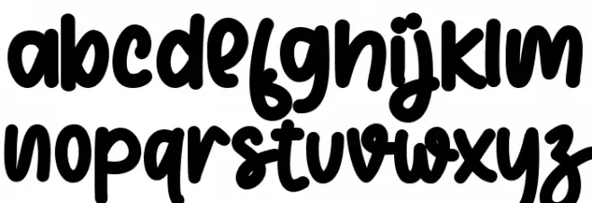 Simple Christmas - Personal use خط أحرف صغيرة