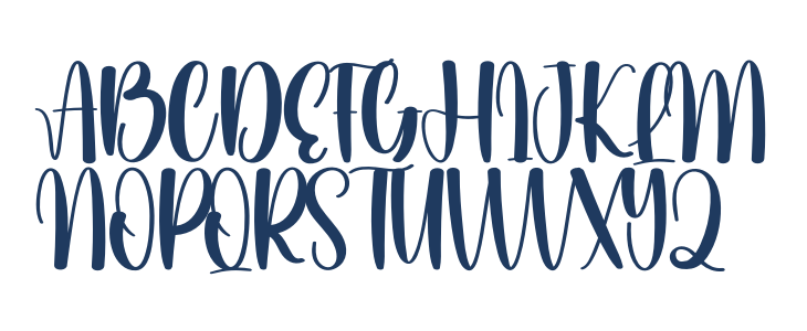 Simple Christmas Uppercase