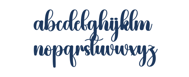 Simple Christmas Lowercase