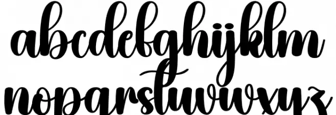 Simple Christmas Polices MINUSCULES