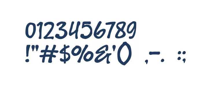 Simple Create Font OTHER CHARS