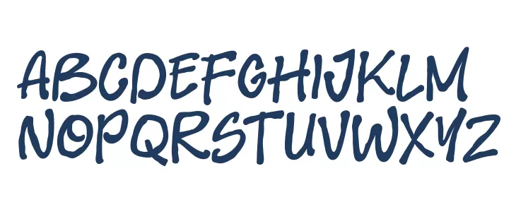 Simple Create Font UPPERCASE