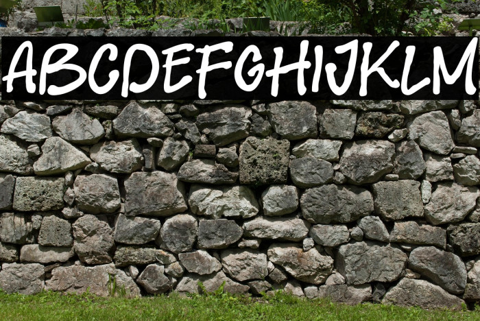 Simple Create Font examples