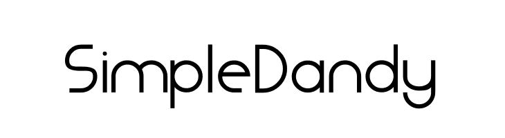 Simple Dandy  Скачать бесплатные шрифты