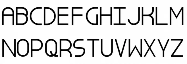 Simple Dandy Schriftart Groß