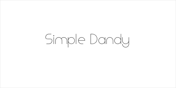 Simple Dandy Logo