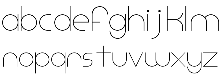 Simple Dandy Font LOWERCASE