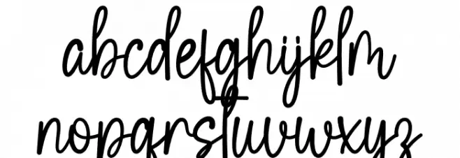 Simple Farmhouse 字体 小写