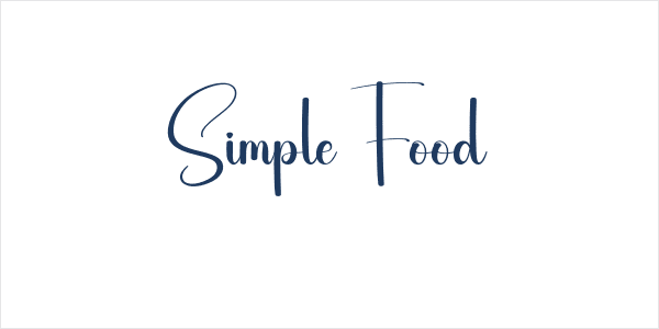 Simple Food Logo