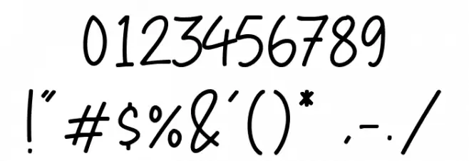 Simple Games Polices AUTRES CHARS