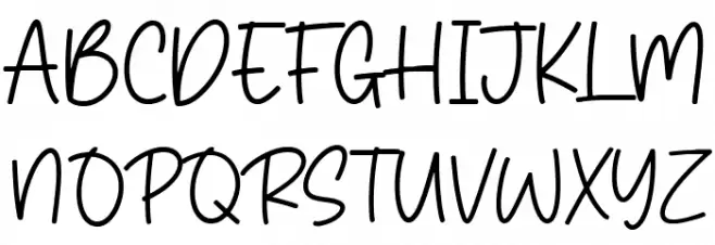 Simple Games फ़ॉन्ट अपरकेस