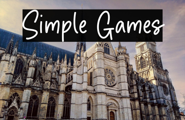 Simple Games Example 1