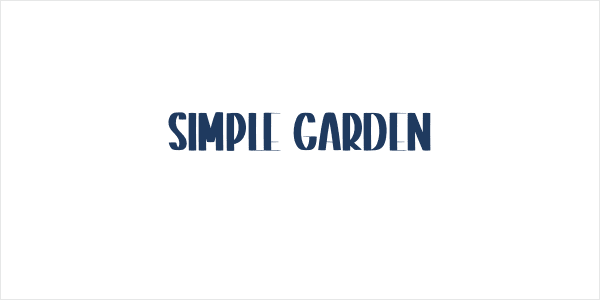 Simple Garden Logo