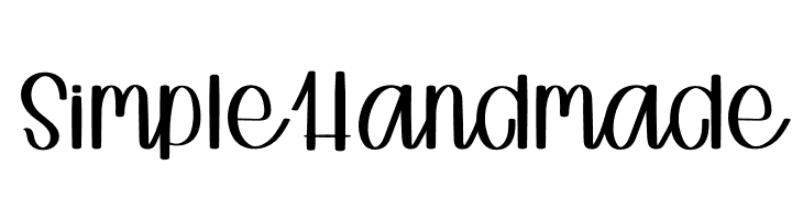 Simple Handmade  Fuentes Gratis Descargar