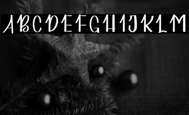 Simple Handmade Font examples