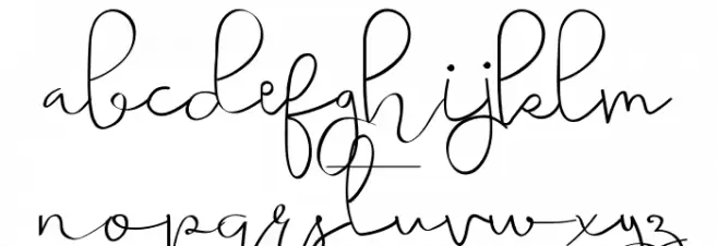 Simple Harmonydemo फ़ॉन्ट लोअरकेस