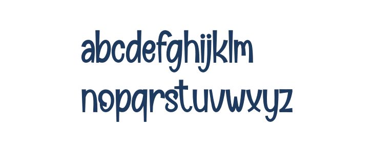 Simple Holiday Lowercase