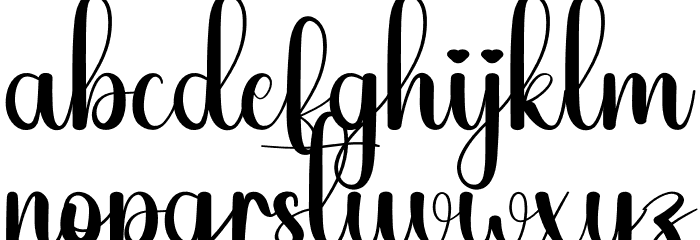Simple Home Font Litere mici