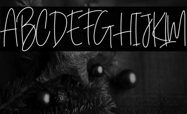 Simple House Шрифта examples