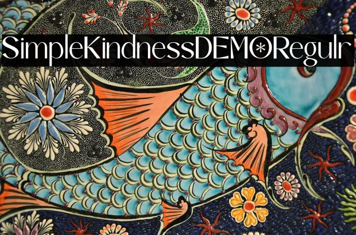 Simple Kindness DEMO Regular Example 3