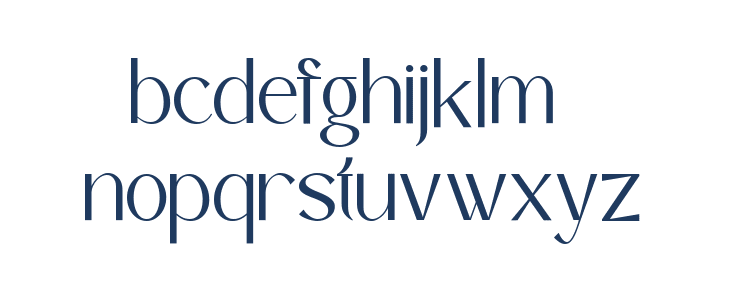 Simple Kindness DEMO Regular Lowercase