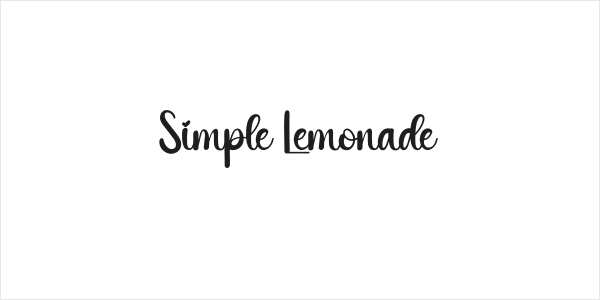 Simple Lemonade Logo