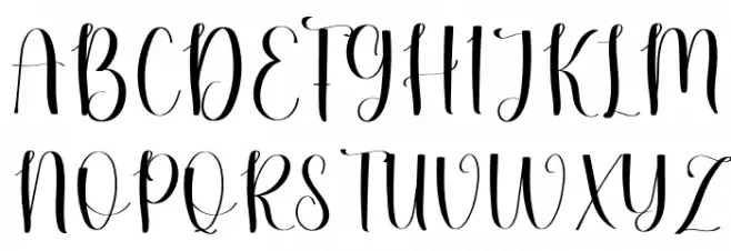 Simple Mandala Schriftart Groß
